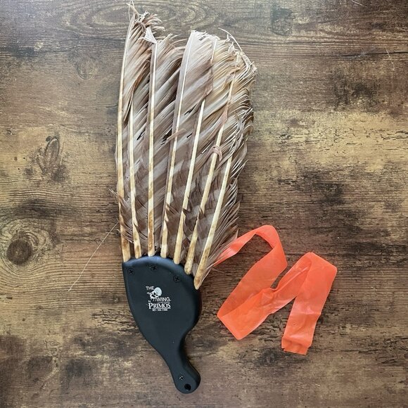 Primos The Real Wing Turkey Call Gobbler Feather Game Bird Hunting - Picture 1 of 4